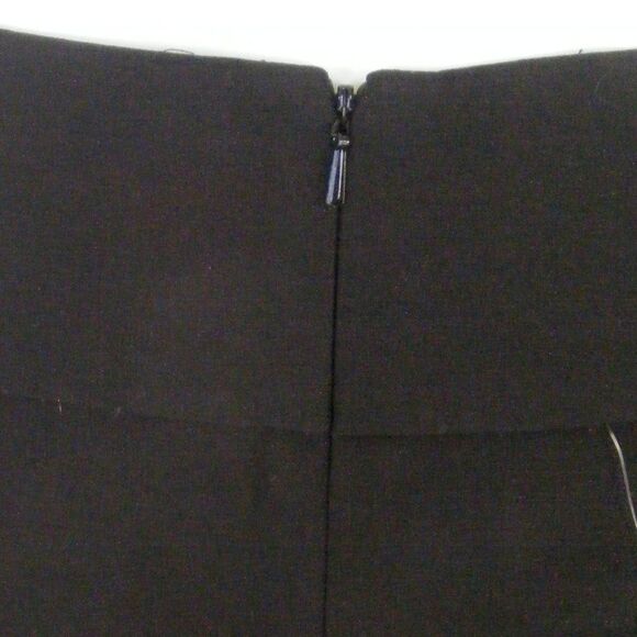 new CACHE Skirt, 30" Waist, Beaded waist, Back zip, Black, Mini, Lined - Picture 7 of 12